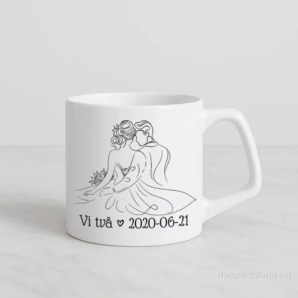 Personlig kopp | Gifta | Text