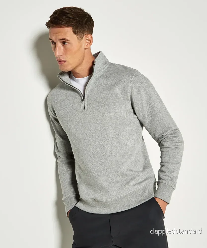 Kustom Kit - Sweatshirt med Dragkedja/Normal Passform