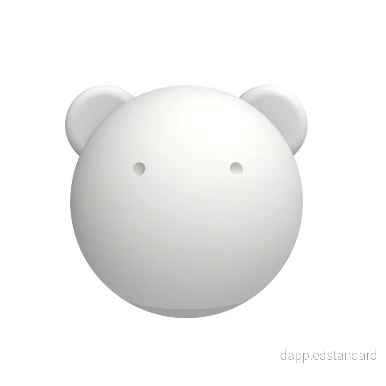Blob Kids LED-Lampa Trådlös Vit/Moon Grey