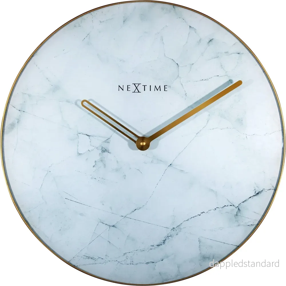 Väggklocka Marble ø40cm,