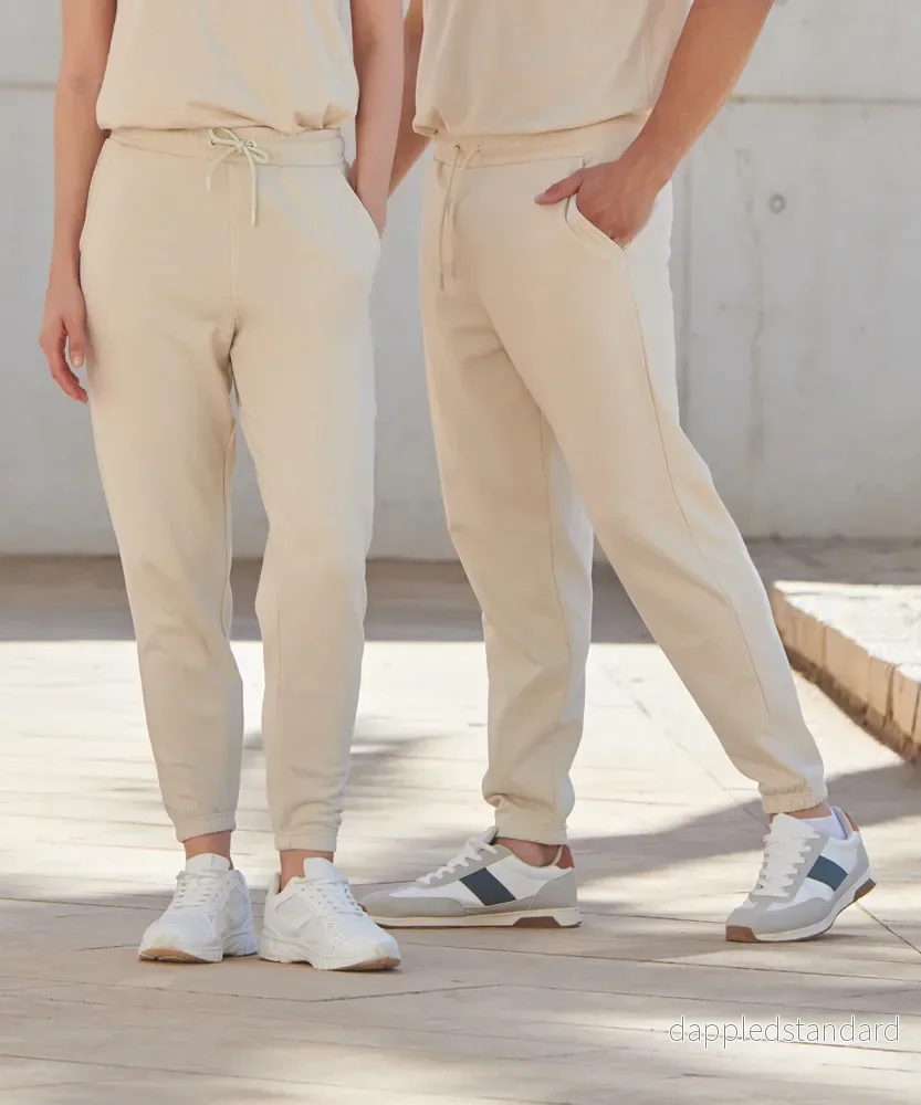Unisex hållbara modejoggers med mudd