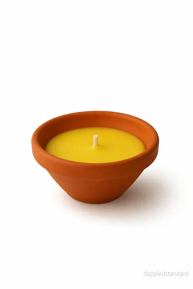 Doftljus Citronella i Terrakottaskål Doftljus Citronella i Terrakottaskål