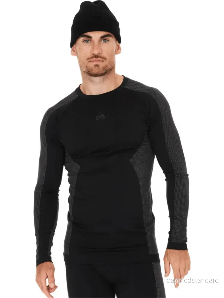 SOS Sort Kalmar Baselayer Herre Top SOS Sort Kalmar Baselayer Herre Top