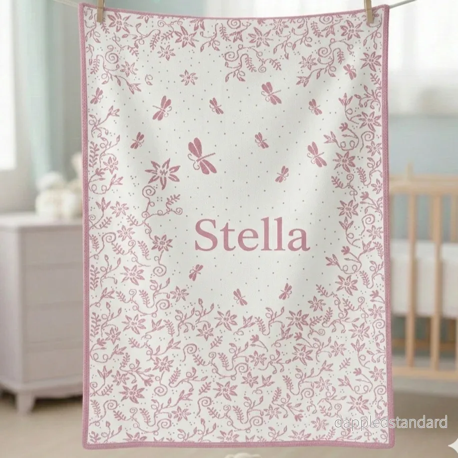 Newborn Namnfilt – Little Blossom
