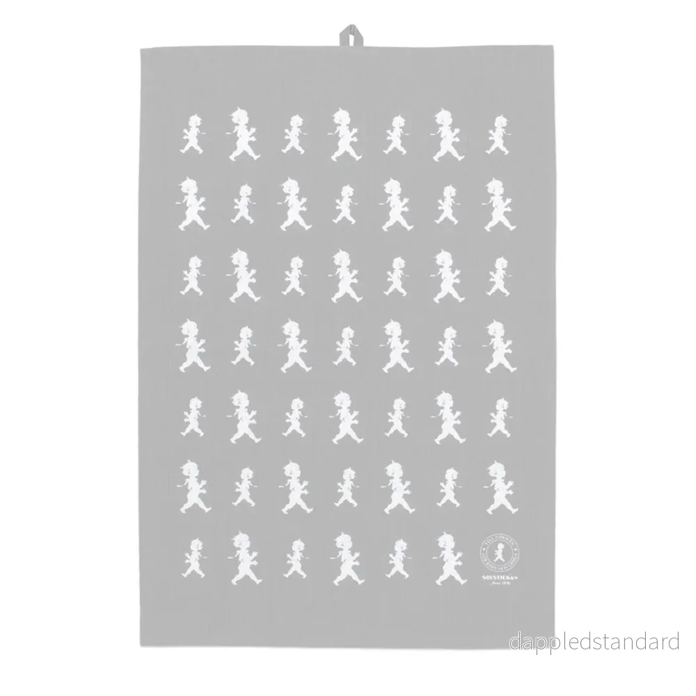 Kitchentowel Grey White Kitchentowel Grey White