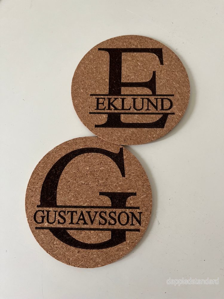 Underlägg till glas eller mugg (4 för 100:-) - Bild 2
