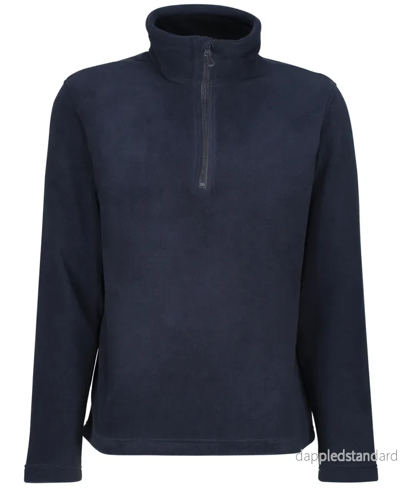 Ärligt tillverkad återvunnen fleece med halv dragkedja - Bild 3