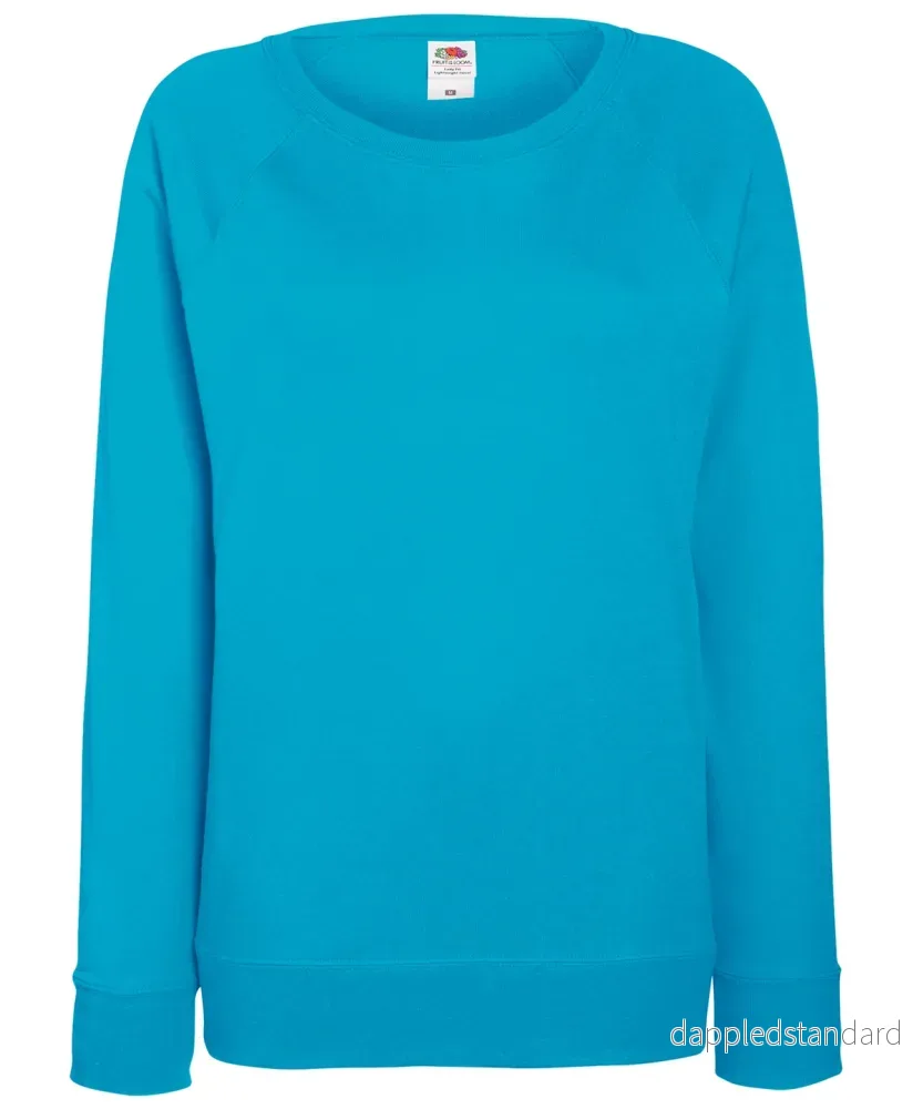 Fruit Of The Loom - Lätt raglan sweatshirt för damer - Bild 2