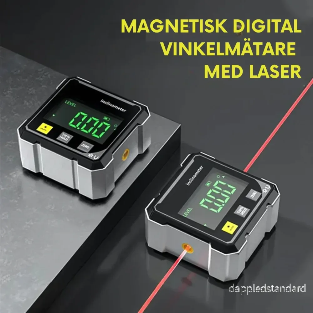 AnglePro™ Magnetisk Digital Vinkelmätare med Laser