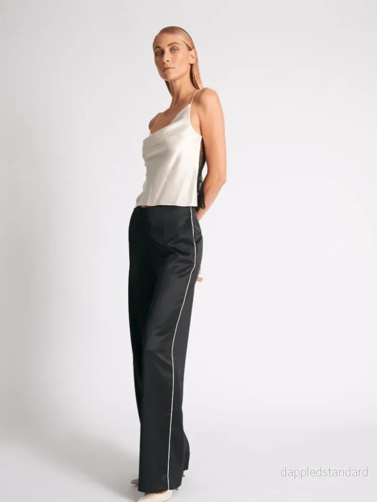 Offwhite Custommade Yuliana Silk Top Offwhite Custommade Yuliana Silk Top