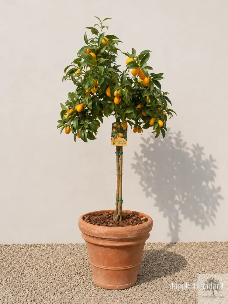 Kumquat på stam 150 cm (Fortunella margarita)