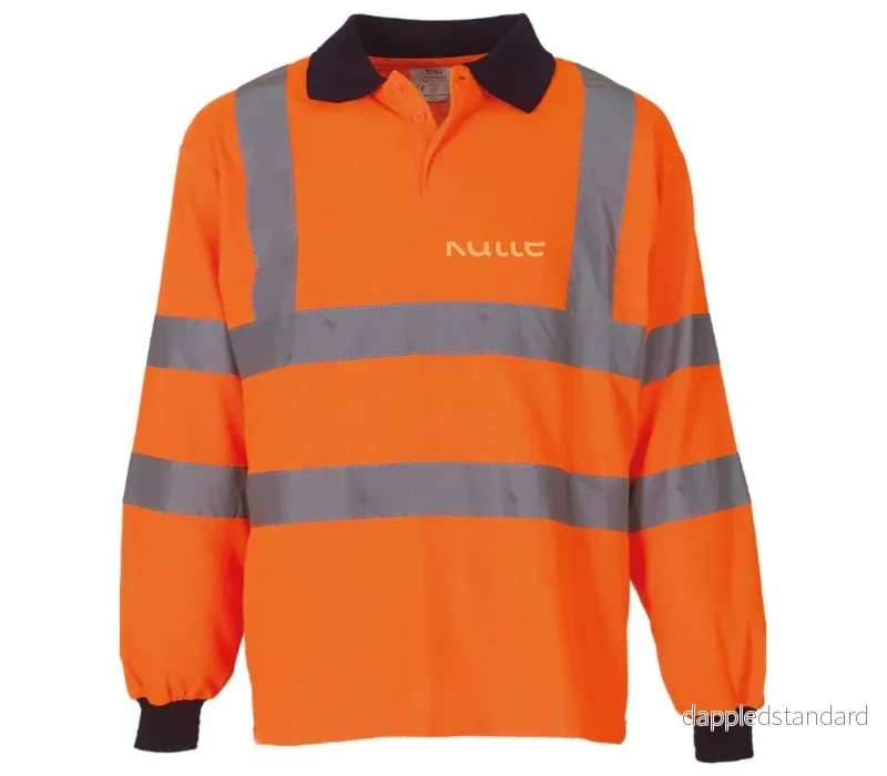 YOKO – Piké med lång ärm och Hi-vis YOKO – Piké med lång ärm och Hi-vis