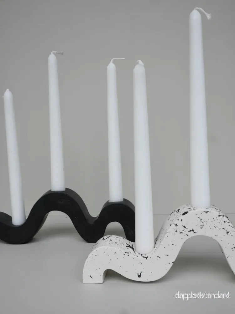Våg-ljusstake - Bild 2
