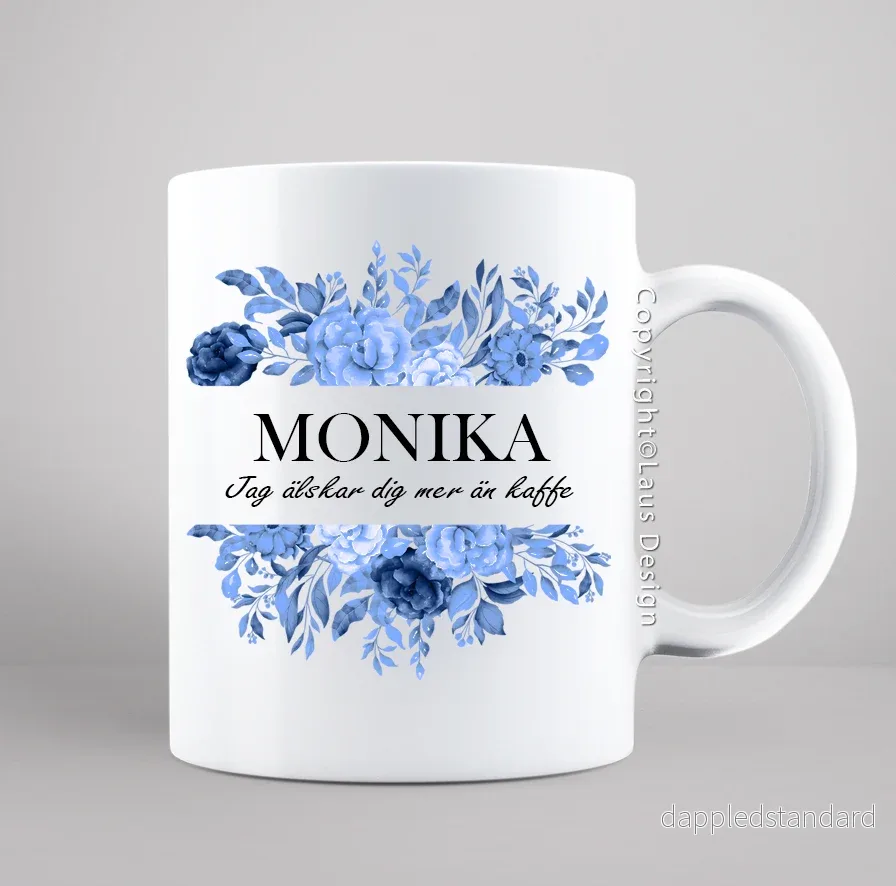 Mugg | Blommor