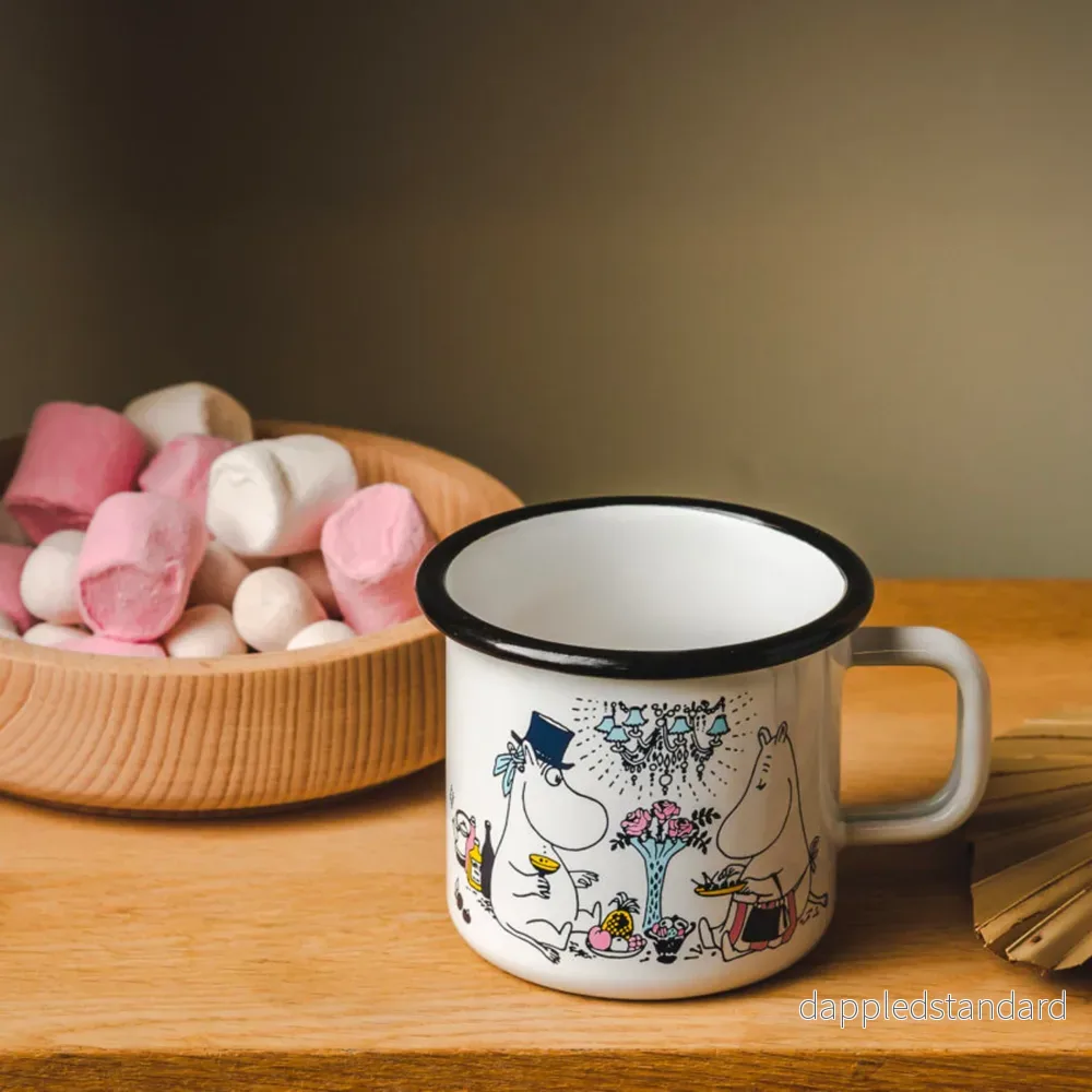 Moomin Enamel Mug Date Night 37 cl - Bild 3