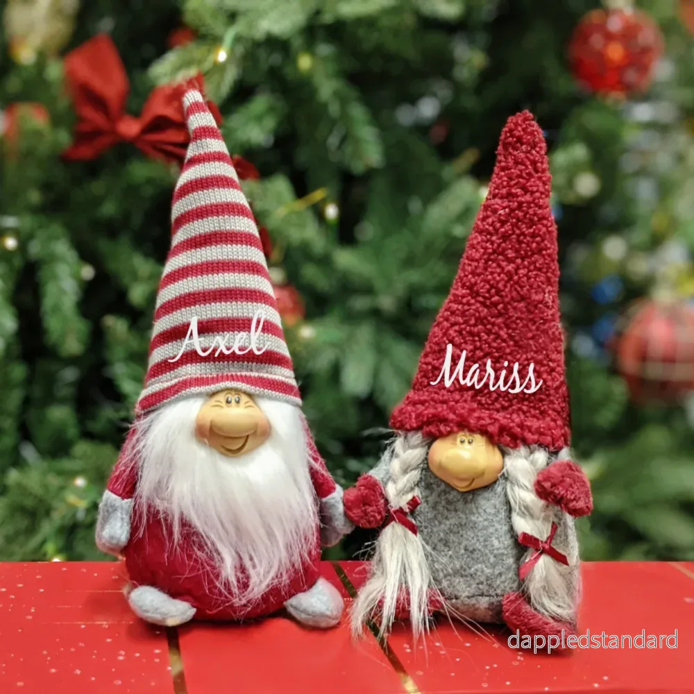 Tomte gumma/gubbe – Namn