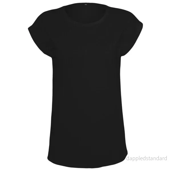 BUILD YOUR BRAND Women's organic extended shoulder tee BY138 - Bild 2