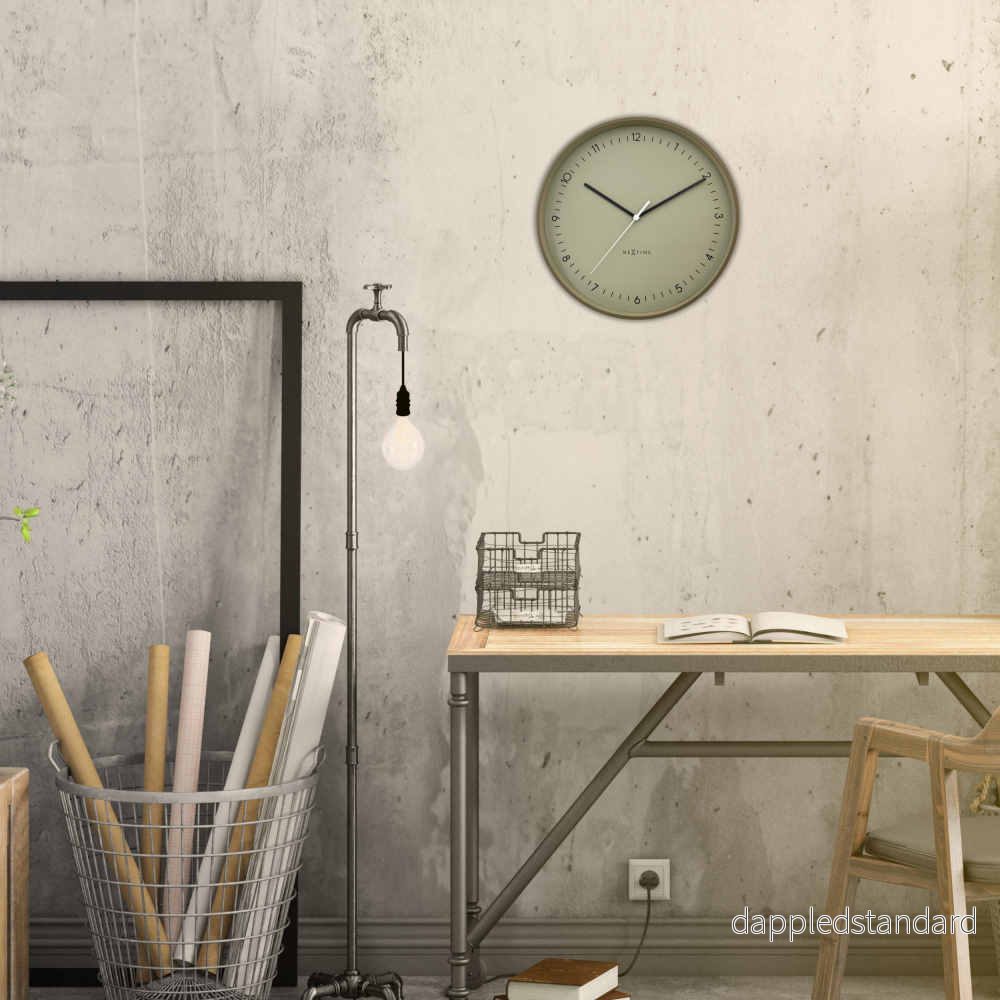Berlin Väggklocka 40 cm Khaki - Bild 2