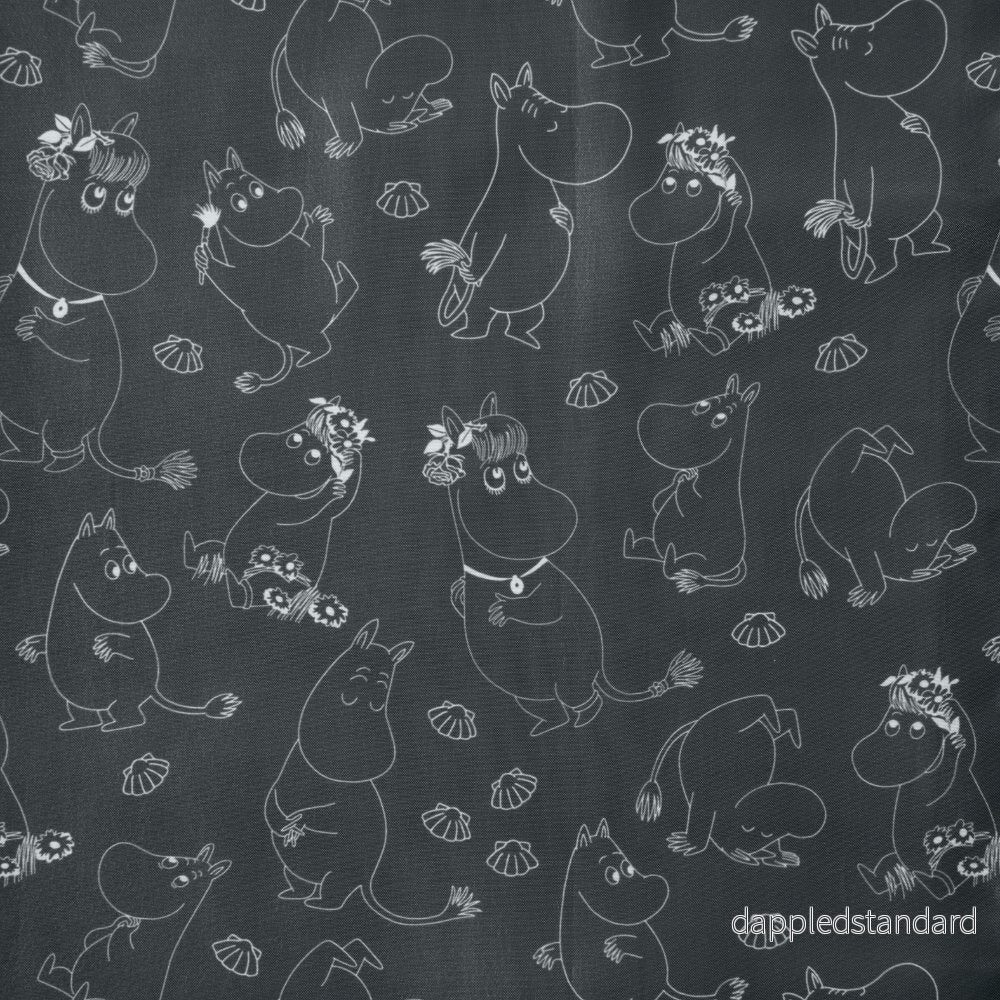 Mumin Duschdraperi 180x200cm Svart - Bild 2