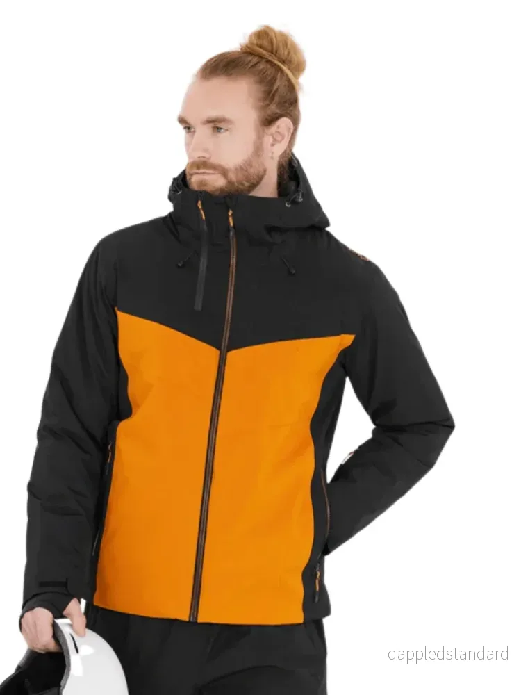 CMP Orange Fix Hood Herre Skijakke CMP Orange Fix Hood Herre Skijakke