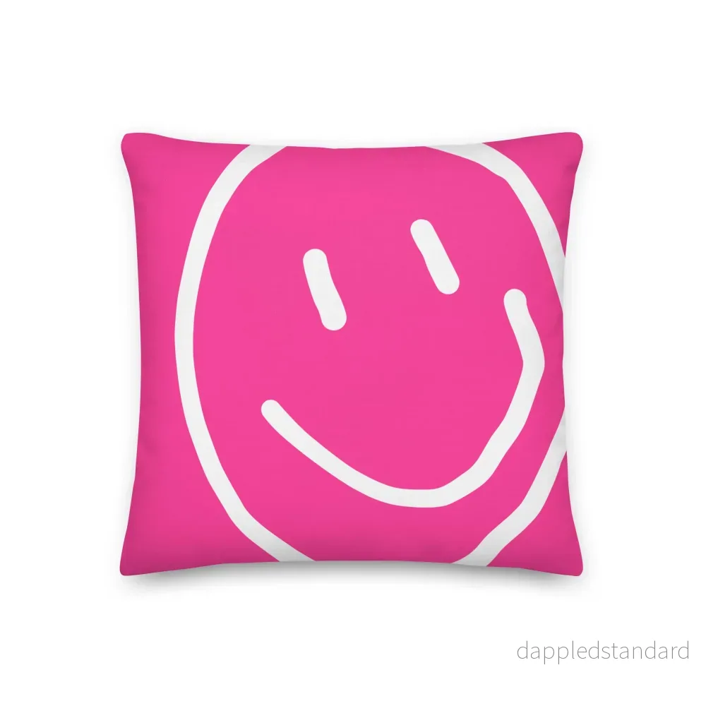 Kudde Glad Starkrosa