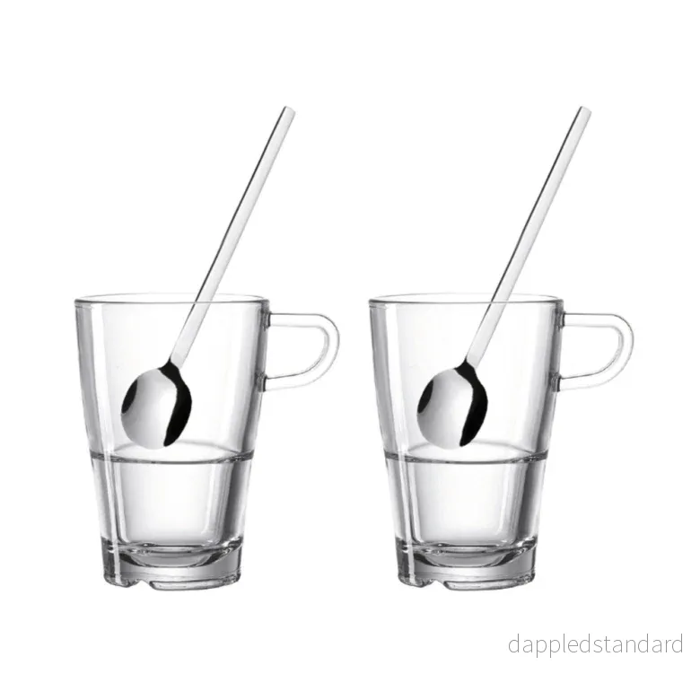 Senso Kaffeset med sked 350ml 2-pack