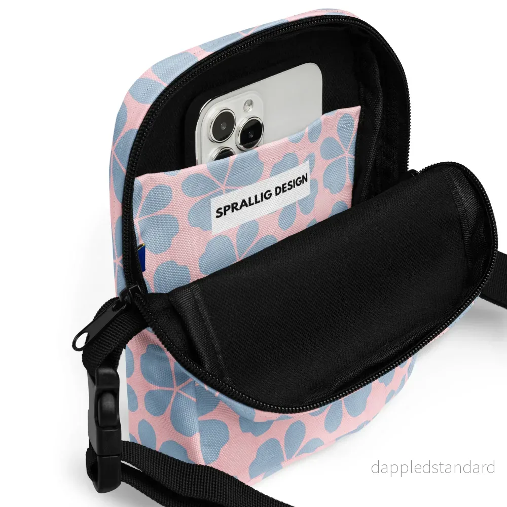 Crossbody väska Piff Blåblom - Bild 3
