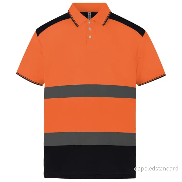 YOKO Hi-vis two-tone polo shirt YK104 - Bild 3