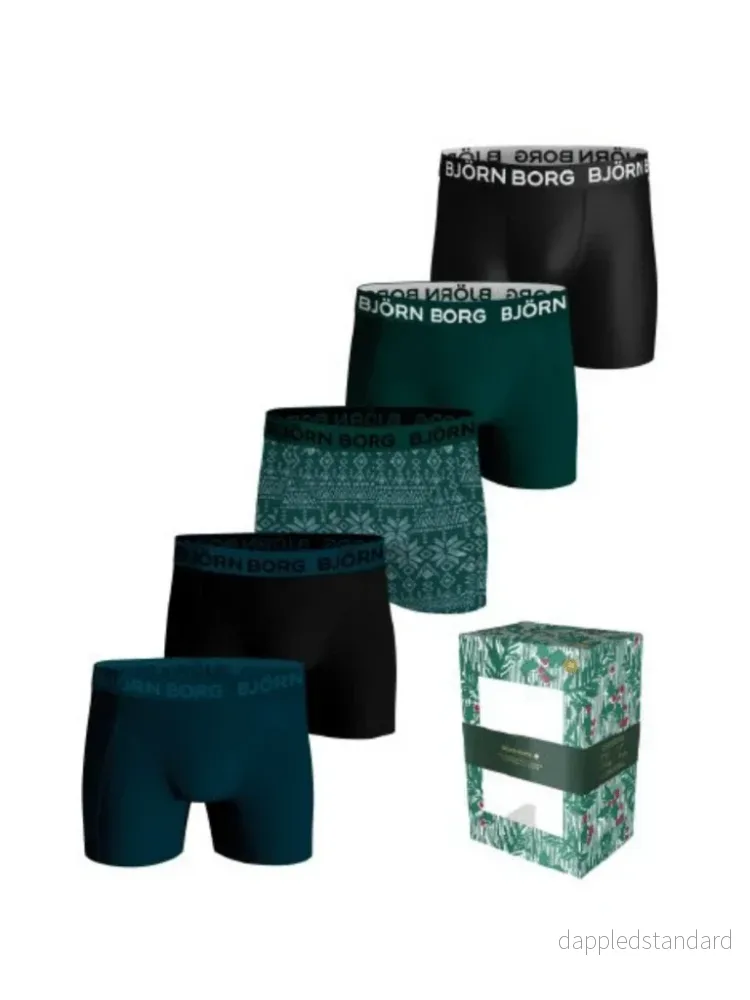 5-pack Björn Borg Boxershorts i bomull 5-pack Björn Borg Boxershorts i bomull