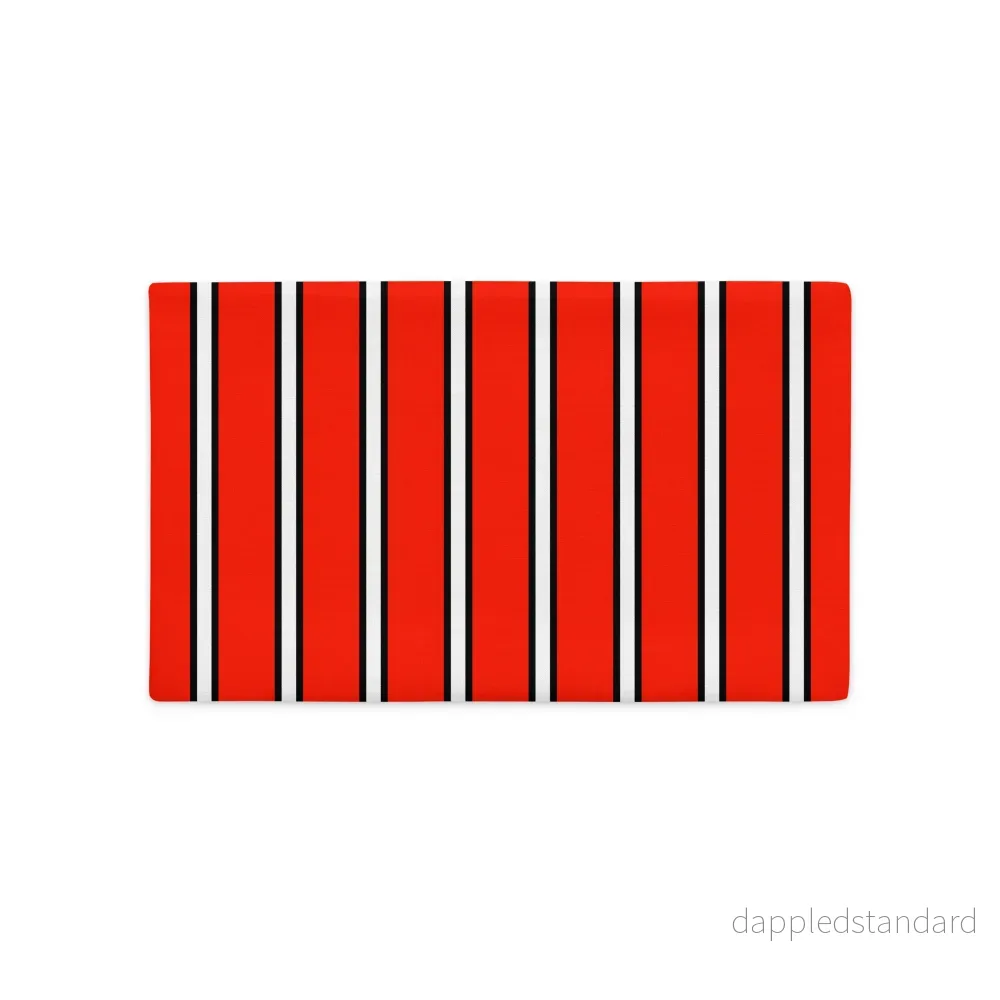 Kuddfodral Piet Rand röd Kuddfodral Piet Rand röd