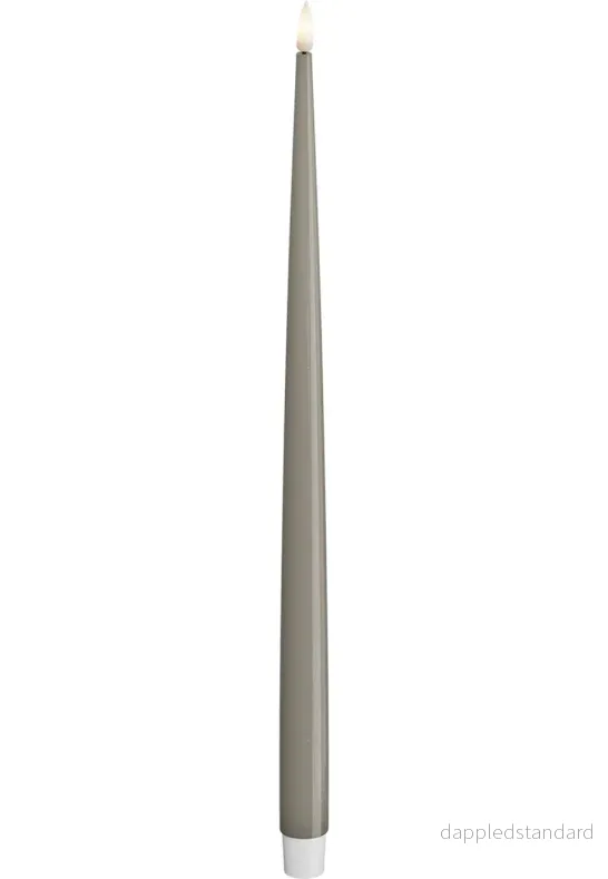 LED Kronljus Shiny 2,2x38 cm Sand 2-pack
