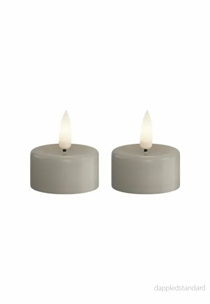 Värmeljus LED 2-Pack 4×4,5 cm Värmeljus LED 2-Pack 4×4,5 cm