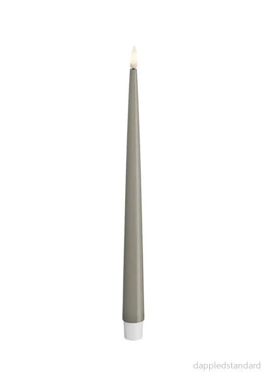 LED Kronljus Shiny 2,2x28 cm Sand 2-pack