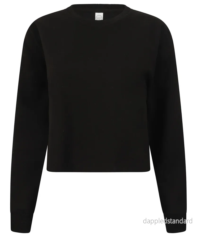 SF Dam - Cropped Slounge Sweat för damer - Bild 2