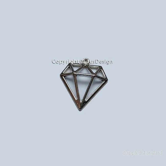 Berlock – Diamantform silver Berlock – Diamantform silver