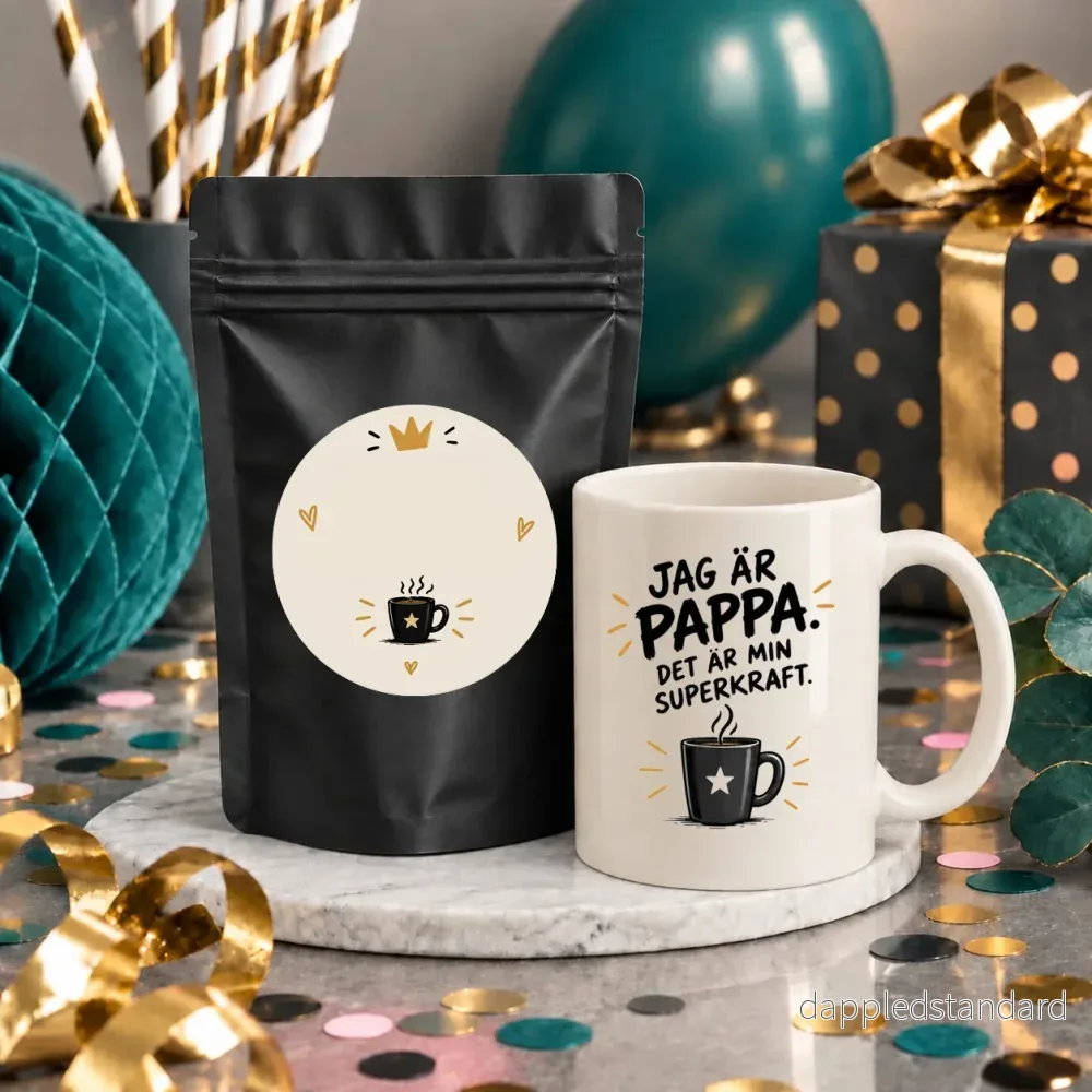 Presentpaket | Kaffe & Mugg | Pappa #3 - Bild 2