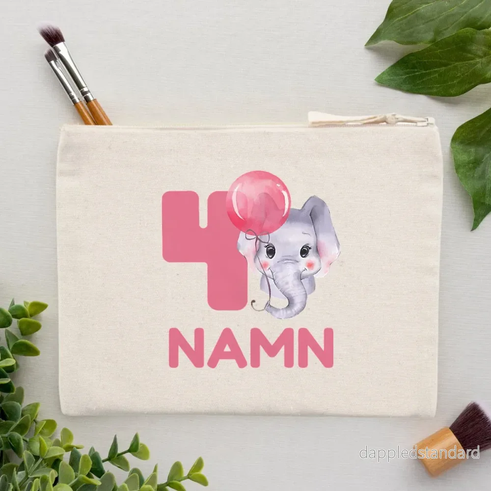 Cuddly Cute Elephant | Återvunnet Pennfodral