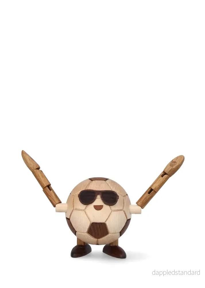 Dekoration Billy Ball Fotboll Lönn - Bild 2