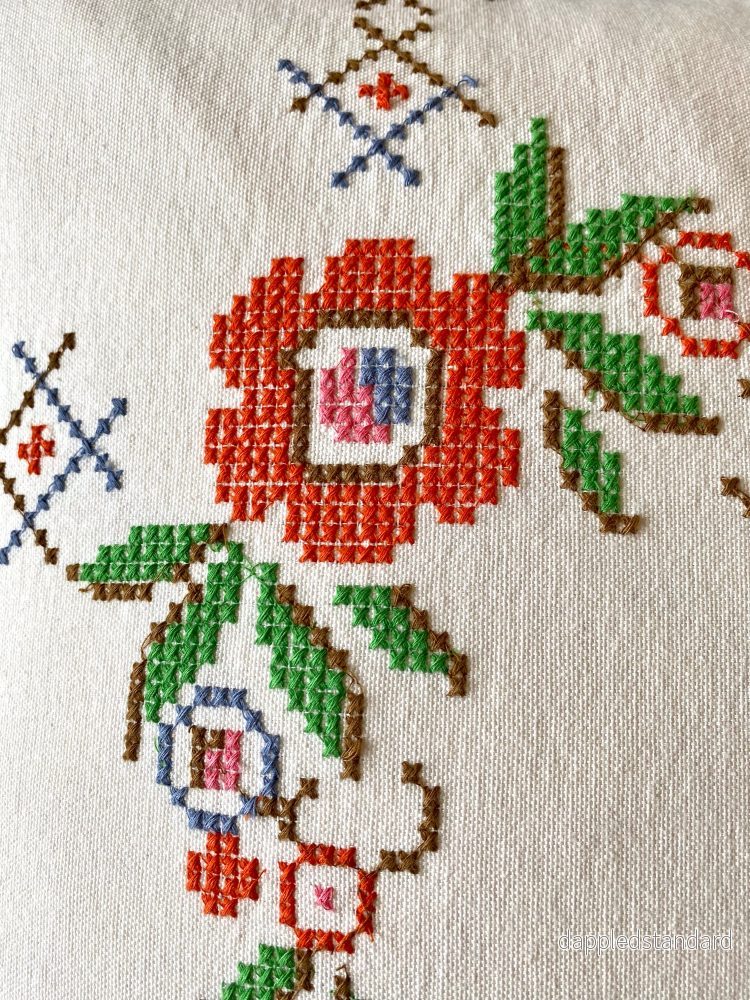 MALVINA Broderad Kudde Bomull - Bild 2