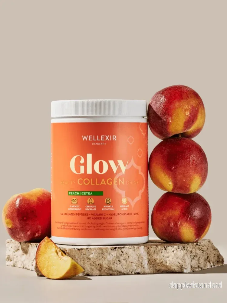 Wellexir Glow Beauty Drink – Peach Icetea – 360G Wellexir Glow Beauty Drink – Peach Icetea – 360G