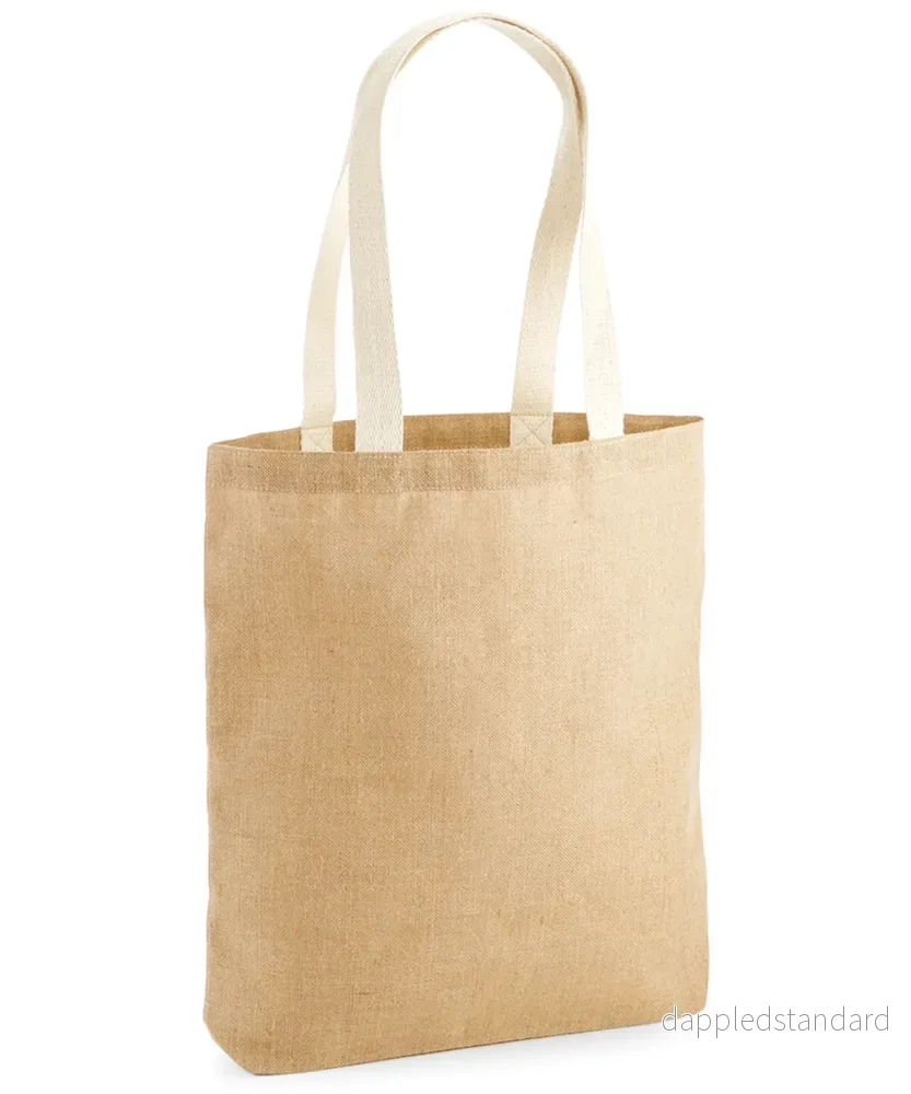 Unlaminated Jute Tote - Bild 2