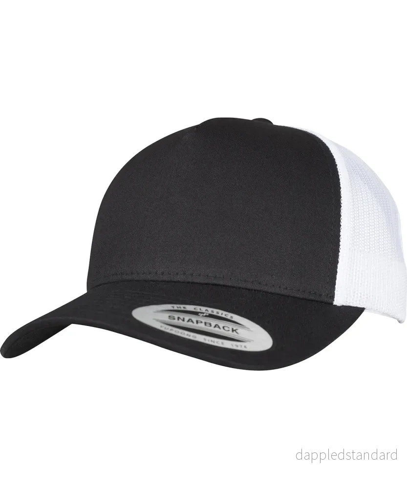 5-panel retro trucker 2-tone keps - Bild 2
