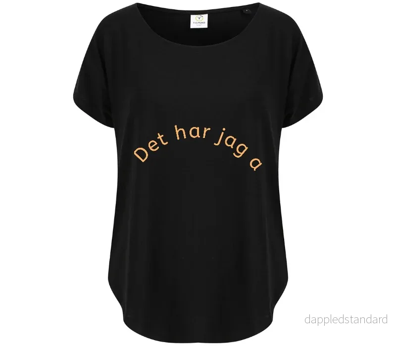 Tombo – T-shirt med rundad hals