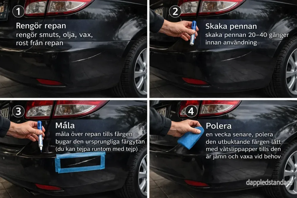 ScratchFix™ Reparationspenna för Billack 1+1 GRATIS - Bild 3