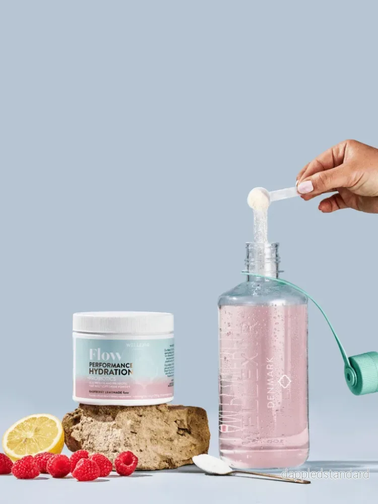 Wellexir Flow Hydration Hindbær 300G