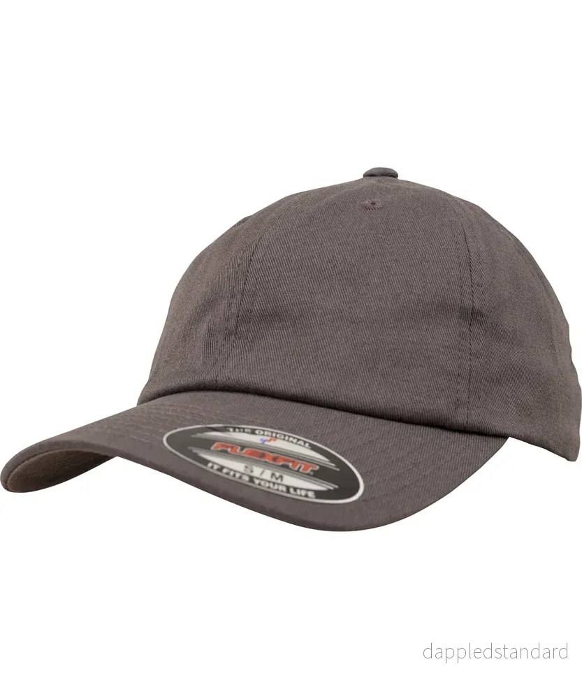 Flexfit dad cap i bomullstwill - Bild 3