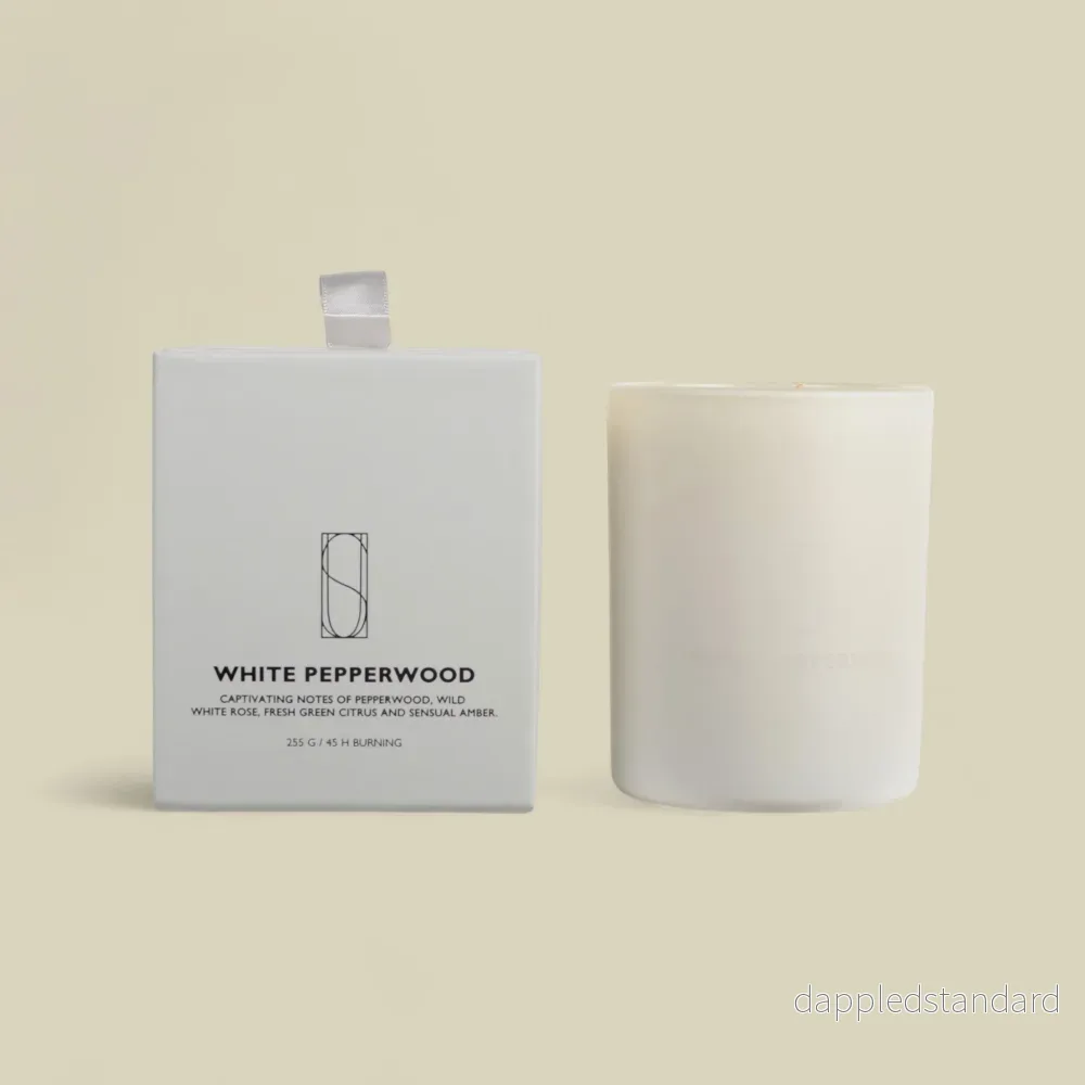 White Pepperwood, Doftljus 255g | 12st