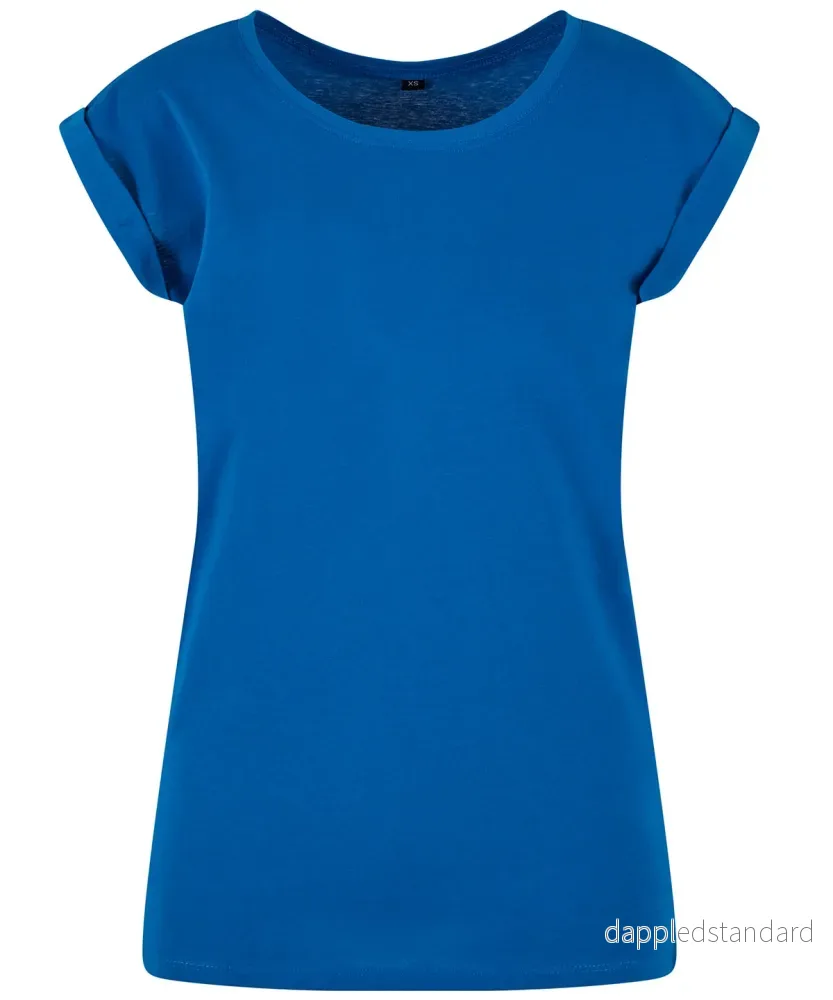 Regular T-shirt med förlängda axlar - Dam - Bild 3