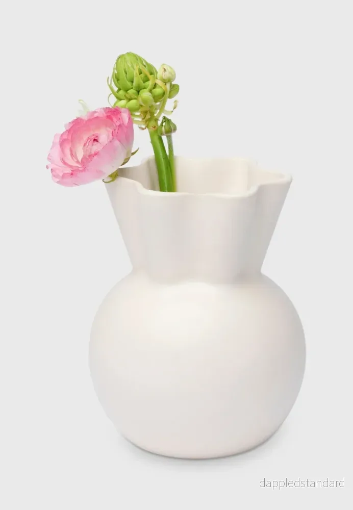 Vas Eva Stoer Nielsen 14 cm Vit - Bild 2