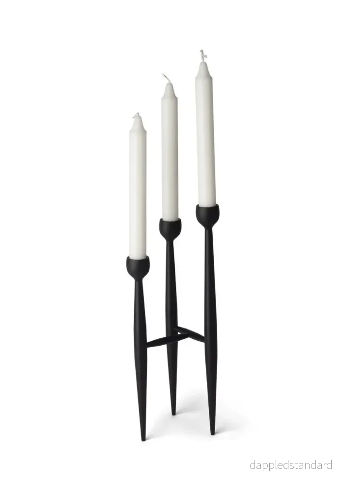 Apollo Ljusstake 32 cm Svart - Bild 2